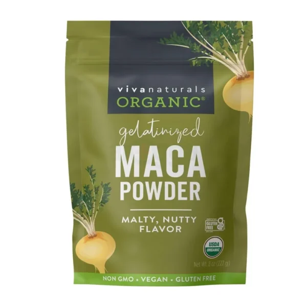 Viva Naturals USDA Organic Maca Powder - 227gm